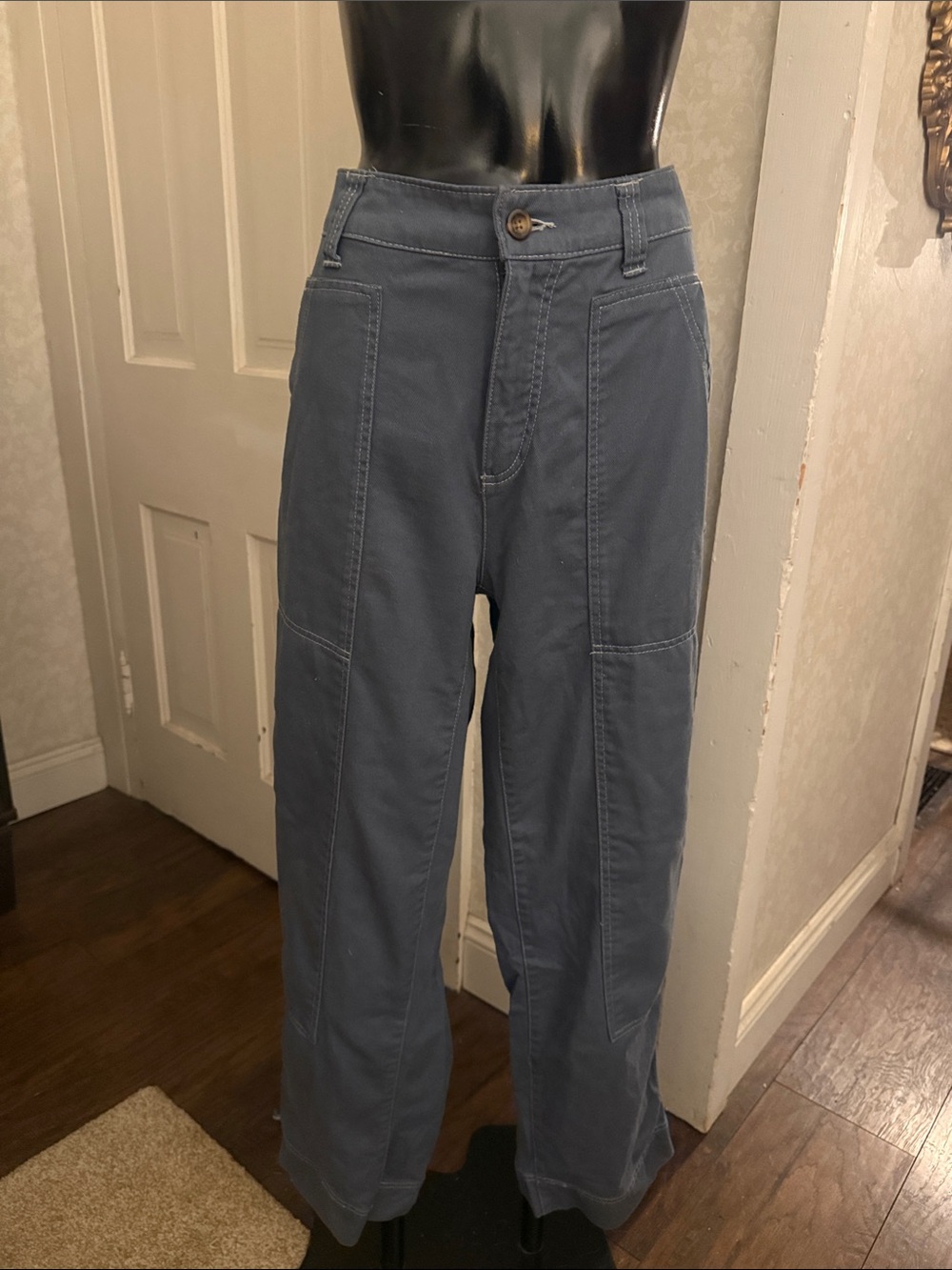 Old Navy High Rise Straight Carpenter Chinos Pants Size 10